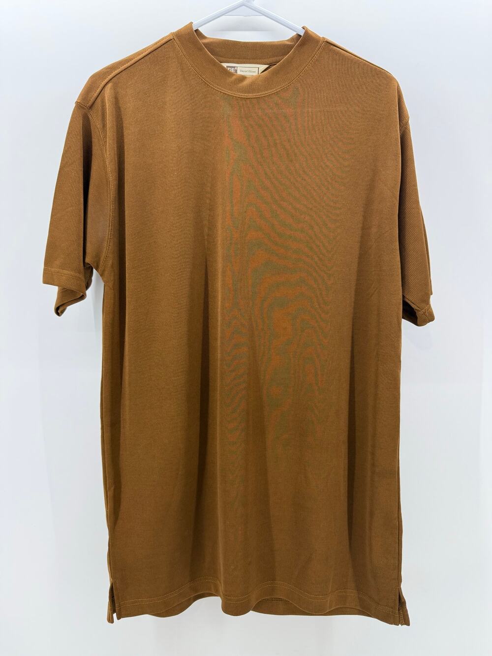 Daniel Elissa Men's Rust T-Shirt Crew Neck Polyester size XL